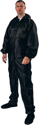 Комбинезон рабочий Смелый Каспер Мастер-1 / 00202 (черный, р.S/46-48/158-164)