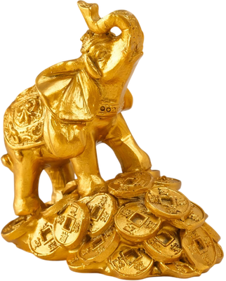 Статуэтка Sima-Land Слон на горке монет 4432829