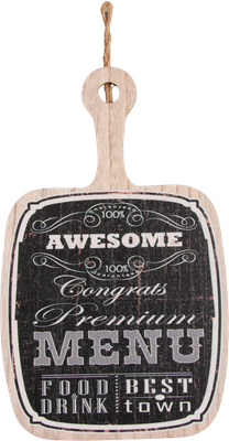 Декор настенный Sima-Land Меню 10532056