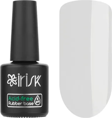 База для гель-лака IRISK Acid-free Rubber Base тон 01 Clear (10мл)