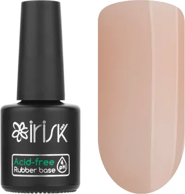 База для гель-лака IRISK Acid-free Rubber Base тон 06 Soft Beige (10мл)