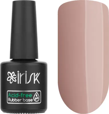 База для гель-лака IRISK Acid-free Rubber Base тон 07 Natural Pink (10мл)