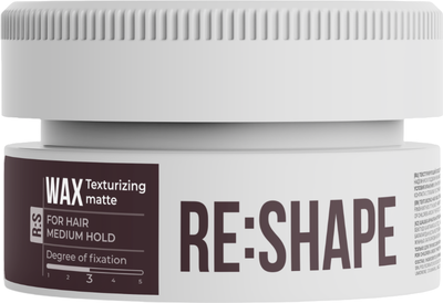 Воск для укладки волос Kebren Re:Shape Текстурирующий средней фиксации с матовым эффектом (100г)