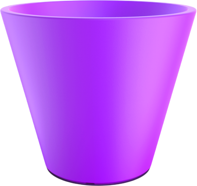 Кашпо БЕРКАНО Bliss 50 / 220_064_22V (Deep Violet)