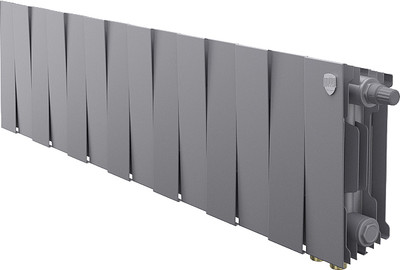 Радиатор биметаллический Royal Thermo PianoForte 200 Серебристый VR80 (14 секций)