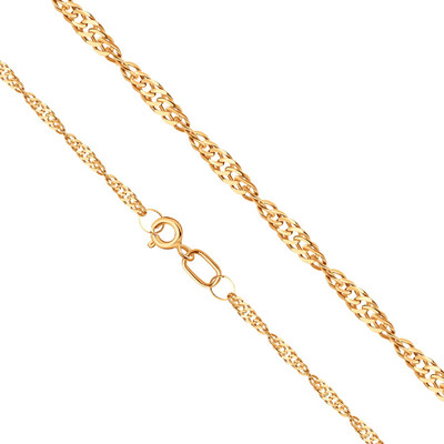 Цепочка из красного золота 7 КАРАТ ПЦ028Г-03031 (40см)