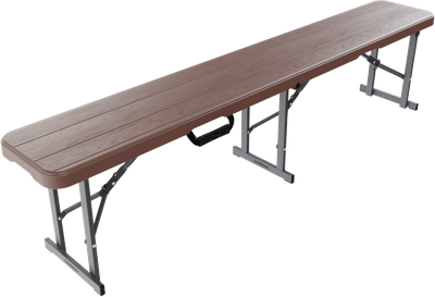 Скамья складная SAMMAN Van T 183x30x43 (дерево, коричневый)