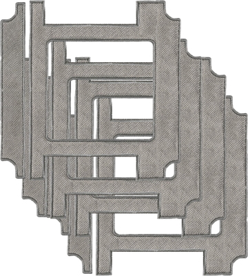 Комплект салфеток для робота-мойщика окон Garlyn Для CleanWiz