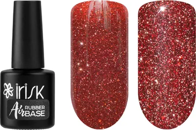База для гель-лака IRISK Air Rubber Base тон 28 Dark red (10мл)