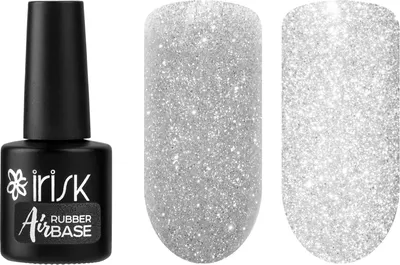 База для гель-лака IRISK Air Rubber Base тон 30 Silver (10мл)