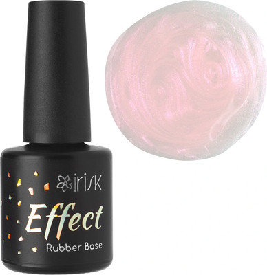 База для гель-лака IRISK Effect Rubber Base тон 02 Жемчужная Магнолия (10мл)