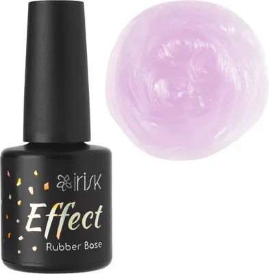 База для гель-лака IRISK Effect Rubber Base тон 03 Жемчужный Пион (10мл)