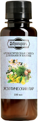 Ароматизатор для бани Добропаровъ Экзотический пар / 9372899 (100мл)
