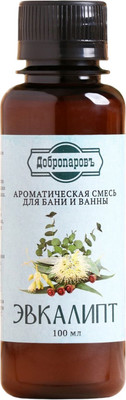 Ароматизатор для бани Добропаровъ Эвкалипт / 2870507 (100мл)