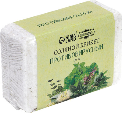 Соляной брикет для бани Добропаровъ Противовирусный / 10339946