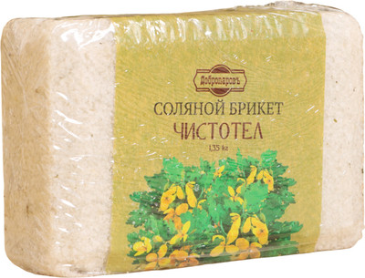 Соляной брикет для бани Добропаровъ Чистотел с алтайскими травами / 3519616
