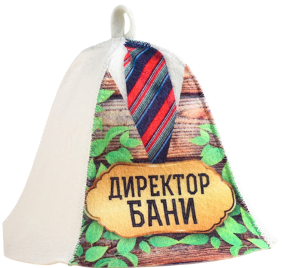 Шапка для бани Добропаровъ Директор бани / 9224514
