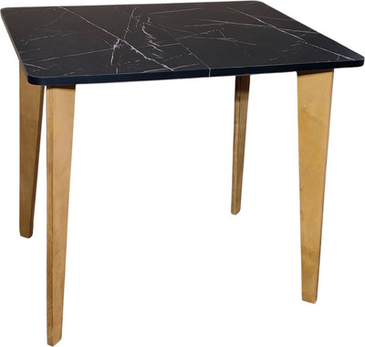 Обеденный стол Mio Tesoro Вулькано раздвижной 800(1100)х650 (мрамор неро маркина)