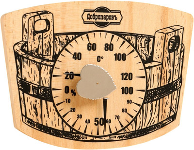 Термогигрометр для бани Добропаровъ Шайка / 6996130