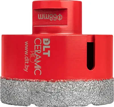 Коронка DLT Ceramic Pro Алмазная для плитки и камня 68мм / 0502