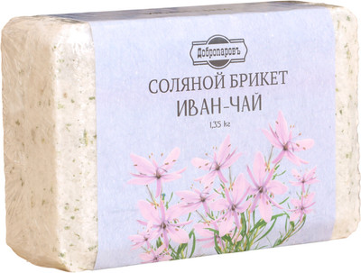 Соляной брикет для бани Добропаровъ Иван-чай / 9617384
