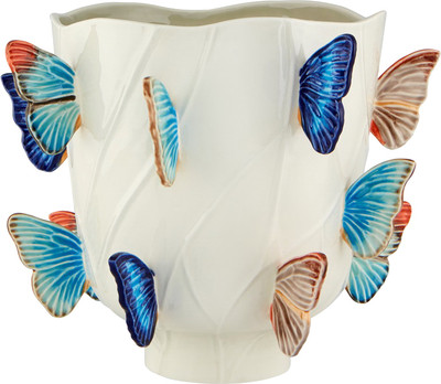 Ваза Bordallo Pinheiro Cloudy Butterflies 65027810