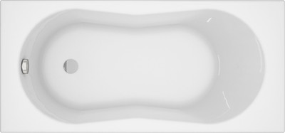 Ванна акриловая Cersanit Nike 150x70 (с ножками и сифоном Prime черный)