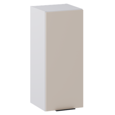 Шкаф навесной для кухни Mio Tesoro Софти ВШ30 (белый/кашемир)