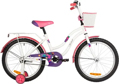 Детский велосипед Novatrack Tetris 181TETRIS.WT5 (белый, разобранный, в коробке)