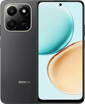 Смартфон HONOR X7d 6GB/128GB (вельветовый черный)