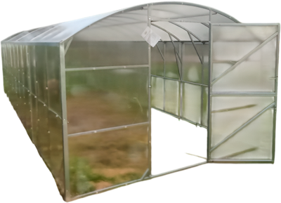 Каркас теплицы ИМпласт Нова прямостенная 3х10м / 15572 (без сварных соединений)