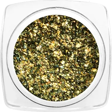 Втирка для ногтей IRISK Пигмент Зеркальные хлопья в баночке тон 06