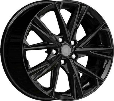 Литой диск Carwel Грейс 18x7" 5x114.3мм DIA 60.1мм ET 45мм BK