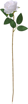 Искусственные цветы Poetry in flowers Роза обаяние / 9222762 (белый)