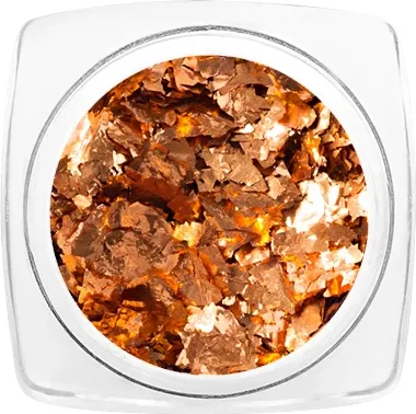 Втирка для ногтей IRISK Пигмент Зеркальные хлопья в баночке тон 27