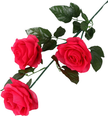 Искусственный цветок Poetry in flowers Роза Жанна / 2578227 (малиновый)
