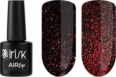 Топ для гель-лака IRISK Air Top без липкого слоя тон 09 Red (10мл)