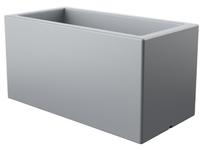 Вазон БЕРКАНО Cubric 40x100 DB / 220_044_21 (Concrete Gray)