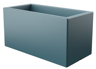 Вазон БЕРКАНО Cubric 40x100 DB / 220_044_20 (Blue Pine)