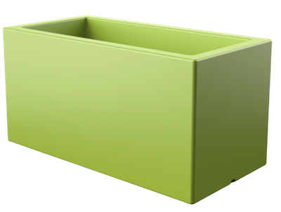 Кашпо БЕРКАНО Cubric 40x100 / 220_044_16V (Spring Green)