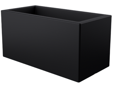 Кашпо БЕРКАНО Cubric 40x100 / 220_044_00V (Coal Black)