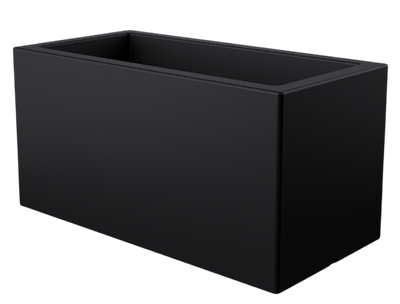 Кашпо БЕРКАНО Cubric 40x100 / 220_044_14V (Graphite)