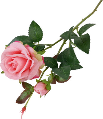 Искусственный цветок Poetry in flowers Роза душистая / 4560189 (розовый)
