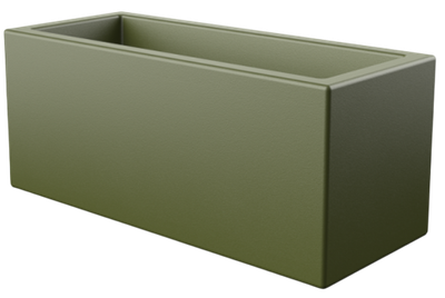 Вазон БЕРКАНО Cubric 26x60 DB / 220_053_23 (Olive Green)