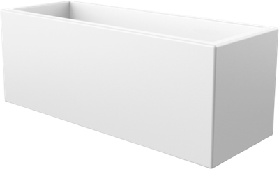 Вазон БЕРКАНО Cubric 30x80 DB / 220_054_03 (Snow White)