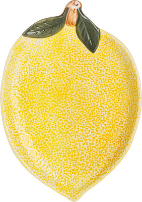 Тарелка столовая обеденная Lefard Лемон Три 358-2387