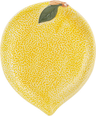 Тарелка столовая обеденная Lefard Лемон Три 358-2388