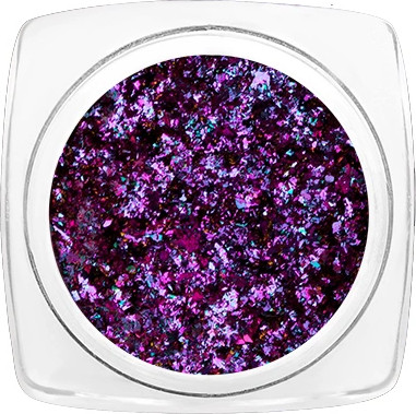 Втирка для ногтей IRISK Пигмент Зеркальные хлопья в баночке тон 03