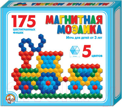 Развивающая игрушка Десятое королевство Мозаика / 00959 (175эл)