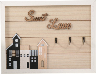 Ключница настенная Sima-Land Домики 10502109